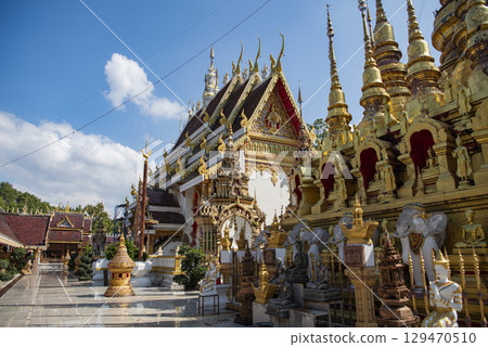 THAILAND PHRAE WAT PHRA THAT SUTHON MONGKHON KHIRI 129470510