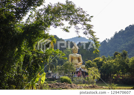THAILAND PHRAE WAT NA KHU HA BUDDHA 129470607