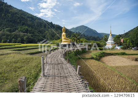 THAILAND PHRAE WAT NA KHU HA BUDDHA THAILAND PHRAE WAT NA KHU HA BUDDHA 129470615