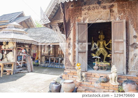 THAILAND PHRAE WAT PHRA THAT THIN THAEN LUANG THAILAND PHRAE WAT PHRA THAT THIN THAEN LUANG 129470660