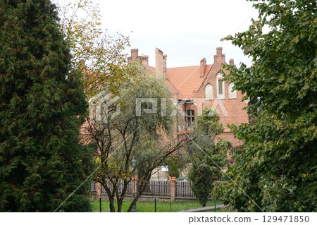 Scenery around the old town of Krakow, the Kyoto of Poland 129471850