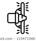 agronomy seeding trailer icon 129471986