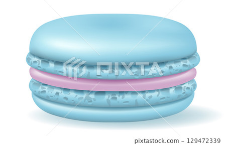 macaron french dessert cookies cake cartoon vector illustration macaron french dessert cookies cake cartoon vector illustration 129472339