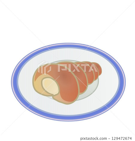 Illustration of a cornet Illustration of a cornet 129472674