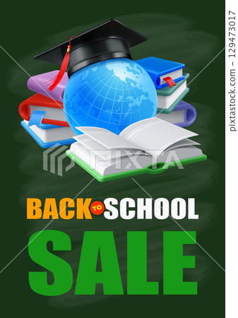 Back to School Sale Banner Template Back to School Sale Banner Template 129473017