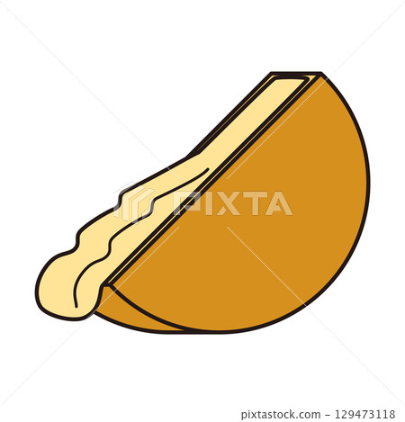 拉克雷特起司簡單插圖 129473118