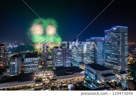 橫濱港未來夜景煙花（港未來智能節） 129473849