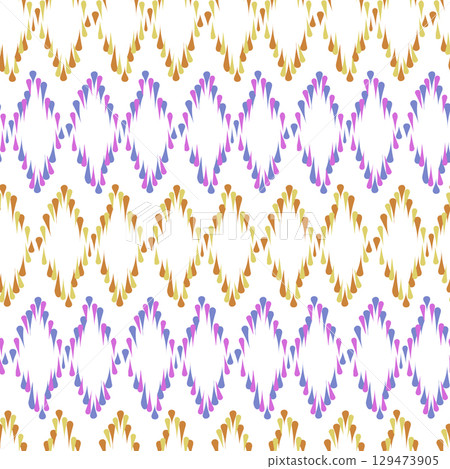 Seamless abstract pattern in pastel color for textile or wallpaper. Vector background 129473905