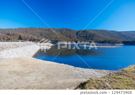 Thomson Dam in Victoria Australia Thomson Dam in Victoria Australia 129473908