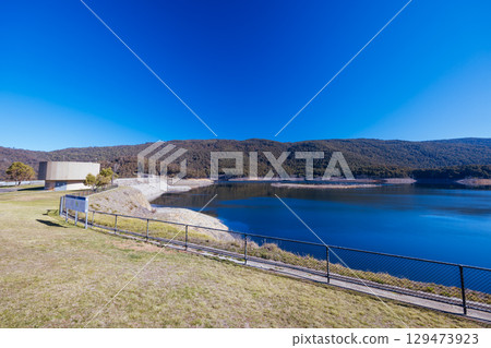 Thomson Dam in Victoria Australia Thomson Dam in Victoria Australia 129473923