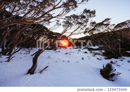 Mt St Gwinear Sunrise in Australia 129473940