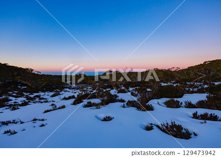 Mt St Gwinear Sunrise in Australia Mt St Gwinear Sunrise in Australia 129473942