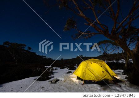 Mt St Gwinear Snow Camping in Australia 129473945
