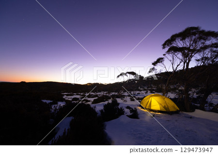 Mt St Gwinear Snow Camping in Australia 129473947