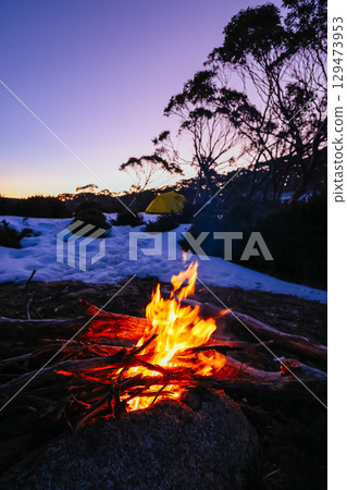 Mt St Gwinear Snow Camping in Australia 129473953