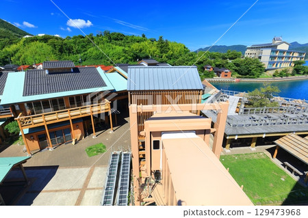 [島根縣]菱浦港的晴天（隱岐群島多森） 129473968