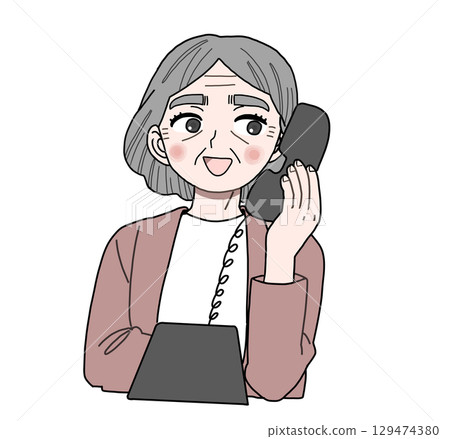 奶奶打電話 奶奶打電話 129474380