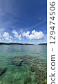 Okinawa sea sky 129474506