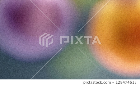 Colorful abstract design featuring soft blurred shapes and hues creating a calm and soothing atmosphere. 129474615