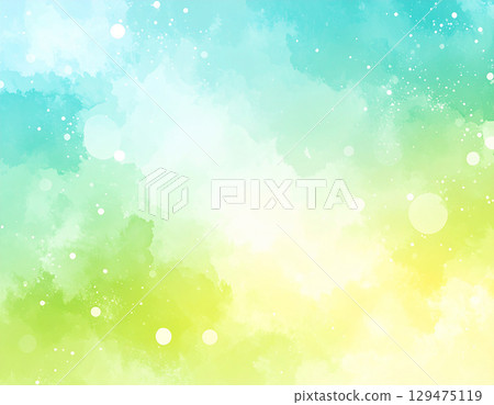 美麗的水彩紋理背景 129475119
