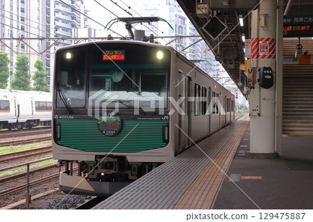 烏山線EV-E301系列蓄電池（電氣化區間：宇都宮⇔烏山） 129475887