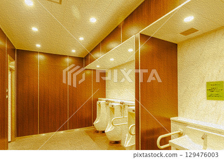 Men's toilet 129476003
