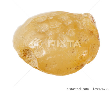 unworked natural cornelian mineral cutout on white unworked natural cornelian mineral cutout on white 129476720