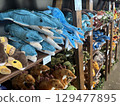 Stuffed dinosaur 129477895