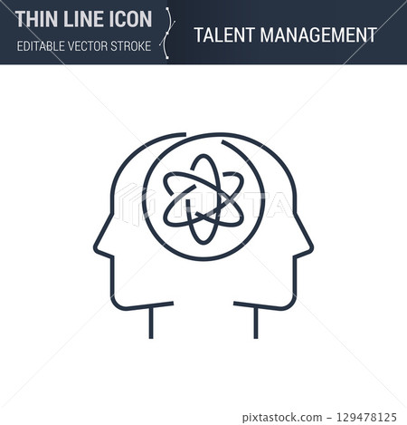 Talent Management Icon Talent Management Icon 129478125