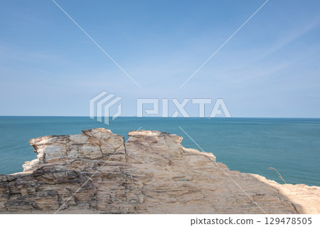 Rocky beach, in Krabi, Thailand Rocky beach, in Krabi, Thailand 129478505