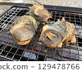 Seafood bamboo shoots 129478766