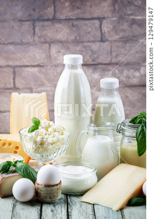 Fresh dairy products Fresh dairy products 129479147