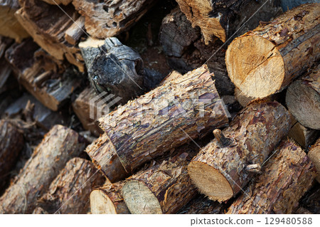 Wood background for the winter fire Wood background for the winter fire 129480588
