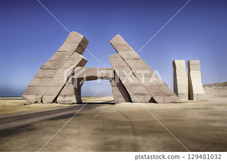 Gate of Allah in Ras Mohammed national park, Sinai, Egypt Gate of Allah in Ras Mohammed national park, Sinai, Egypt 129481032