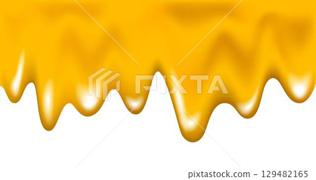 Flowing and dripping realistic maple syrup. 129482165