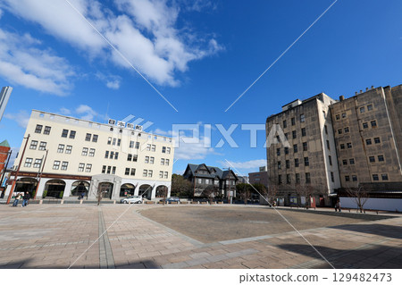 門司港復古 福岡縣北九州門司港站前廣場 129482473