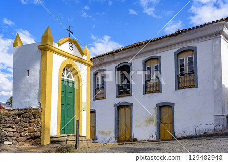 Small chapel and historic mansion 129482948