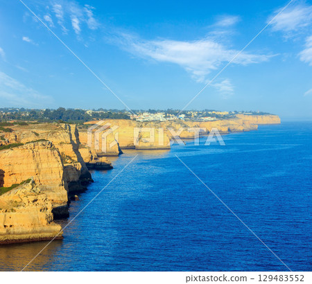 Summer Atlantic rocky coastline (Portugal). 129483552