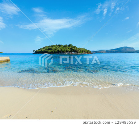 Ksamil beach, Albania. 129483559