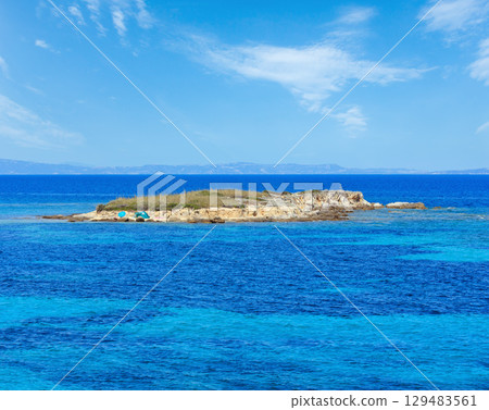 Aegean sea coast (Chalkidiki, Greece). Aegean sea coast (Chalkidiki, Greece). 129483561