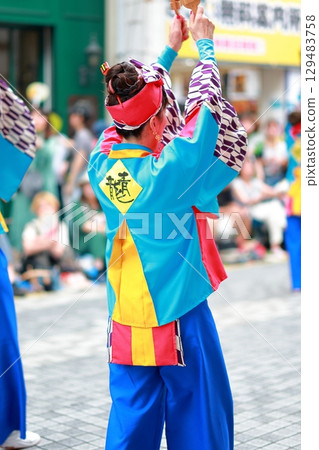 Yosakoi Festival in Obiyamachi 129483758