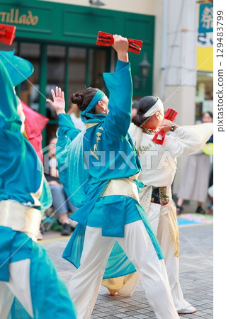 Yosakoi Festival in Obiyamachi 129483799