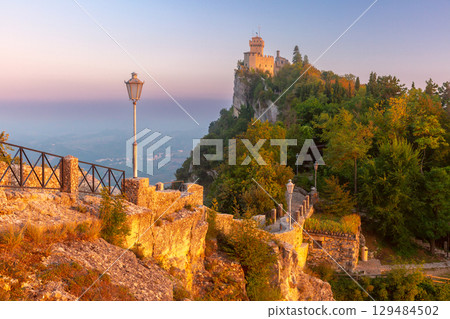 Guaita Fortress at Sunset San Marino City San Marino Guaita Fortress at Sunset San Marino City San Marino 129484502