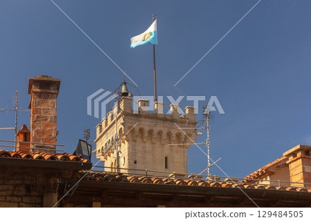 Palazzo Pubblico Tower San Marino City San Marino 129484505
