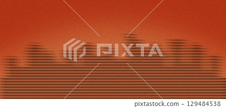 Abstract digital illustration featuring a gradient background in warm orange tones with horizontal lines creating a sense of depth and movement, ideal for modern design applications Abstract digital illustration featuring a gradient background in warm orange tones with horizontal lines creating a sense of depth and movement, ideal for modern design applications 129484538