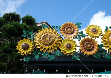 Ba Na Hills Panorama landscape with fantastic beautiful medieval castle in Ba Na Hills in Da Nang in Vietnam Ba Na Hills Panorama landscape with fantastic beautiful medieval castle in Ba Na Hills in Da Nang in Vietnam 129485147