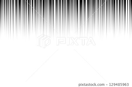 Simple and easy-to-use illustration material of effect lines 129485963