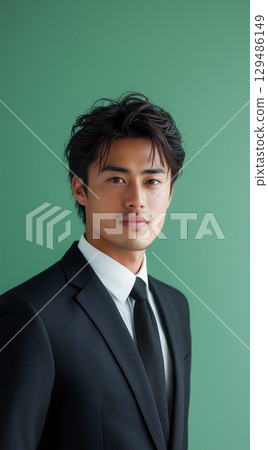 Smartly dressed young professional 129486149
