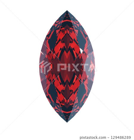 Marquise cut ruby 1 Marquise cut ruby 1 129486289