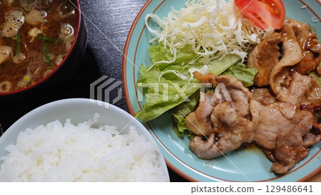 薑汁烤豬肉套餐 薑汁烤豬肉套餐 129486641
